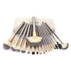 Makeup Brush Set With 12 Synthetic Fiber Brushes For Professional And Gift Use