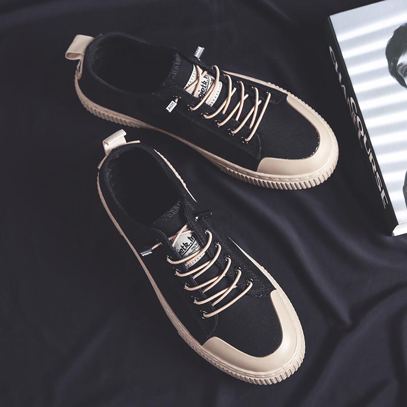 Men's shoes Four seasons canvas shoes Casual sports shoes