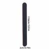 20pcs 100/180 Grit Double Sided Nail Files Black Nail Sanding File Pedicure Tool File  For Pedicure