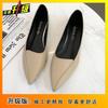 Internet celebrity single shoes women's 2025 spring and summer new pointed flat comfortable Doudou shoes Internet celebrity soft sole versatile wome