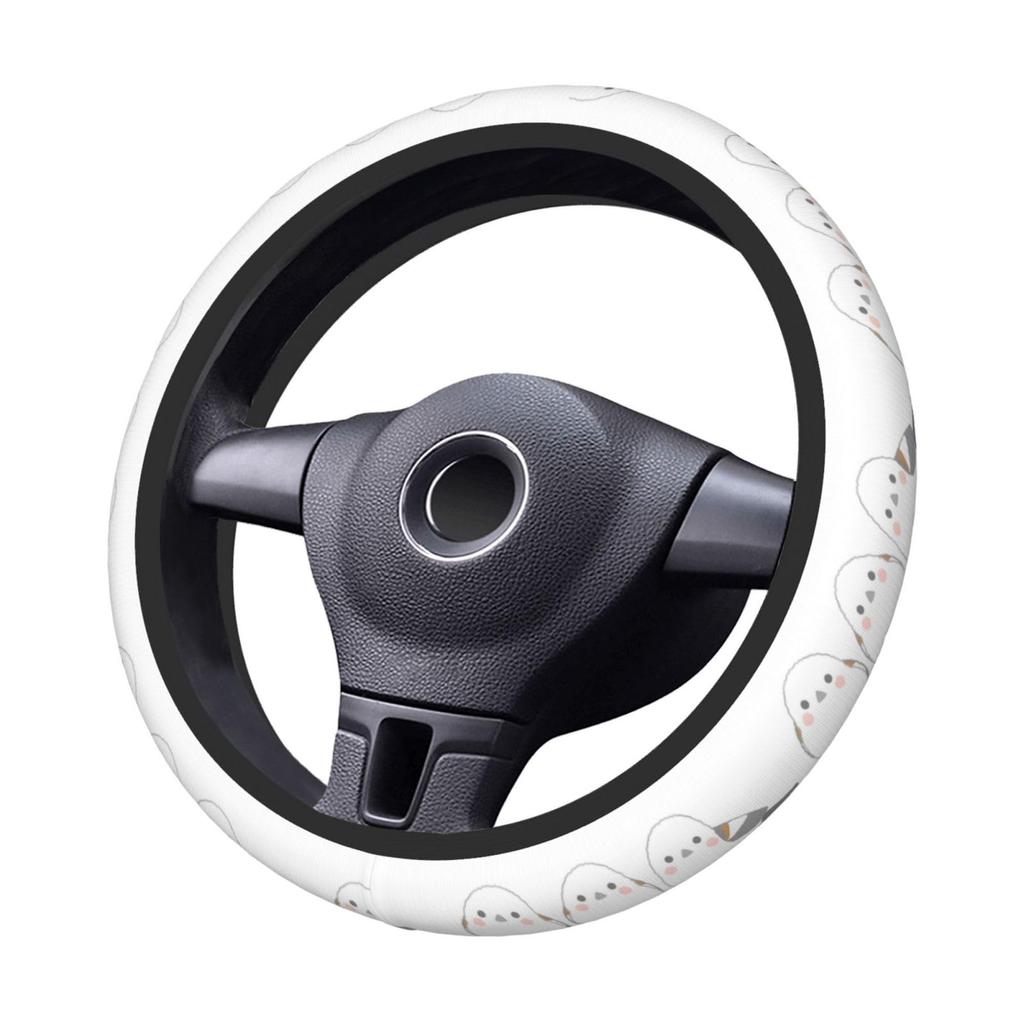 Asamike Steering Wheel Cover, For Cars, Small Size, Steering Wheel Cover, Stylish, Cute, Birds,