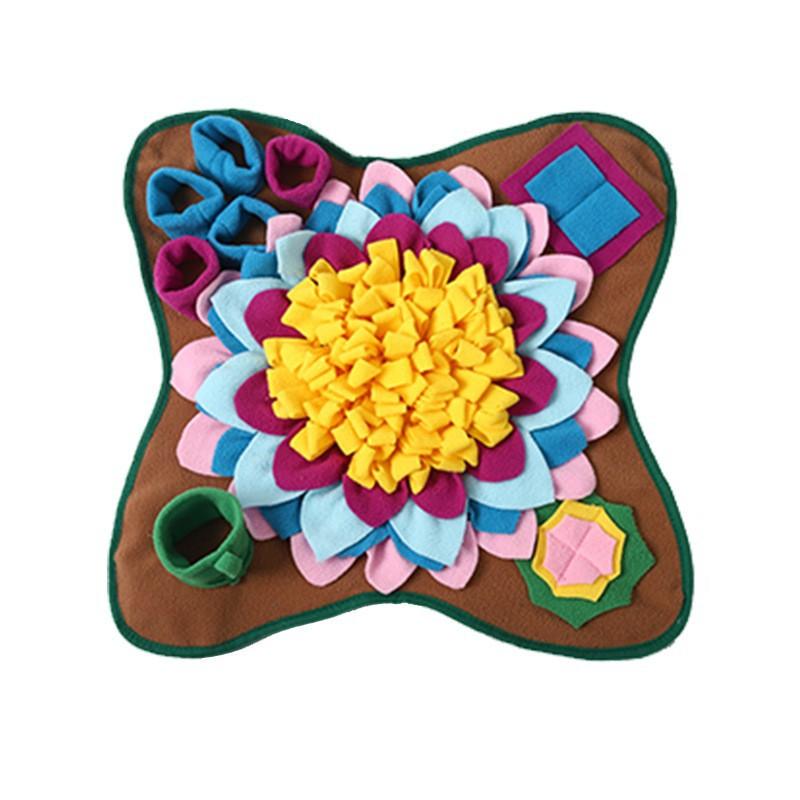 Dog Snuffle Mat Interactive Slow Feeding Puzzle 1PC Soft Washable Pet Boredom Relief Mat Encourages Natural Foraging for All Dogs