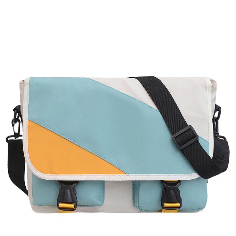

Водонепроницаемые нейлоновые сумки-мессенджеры для женщин, холщовые сумки, наплечная сумка кроссбоди, большая вместимость, повседневные студенческие школьные сумки