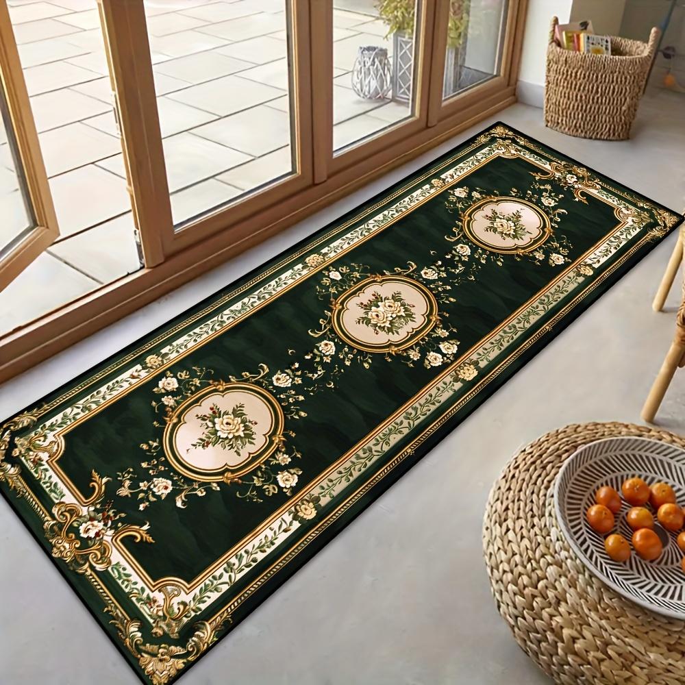 

Bohemian Vintage Long Hallway Runner Rug Laundry Rooms Carpet Welcome Mat Kitchen Rug Carpet for Living Room Home Deco 40X100CM (1.3X3.3FT
