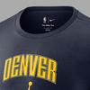 Jordan X NBA Collaboration Denver Nuggets Essentials Comfortable Soft Versatile Pullover Short Sleeve T-Shirt Men T-Shirts Black HQ1231-419