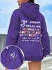 2026 Lieber Mensch hinter mir Hoodie Damen Farbige Buchstaben Warmes Fleece Damen Kapuzenpullover Pelzfutter Frühling Herbst Kapuzenpullover Y2K Lässige Oberteile