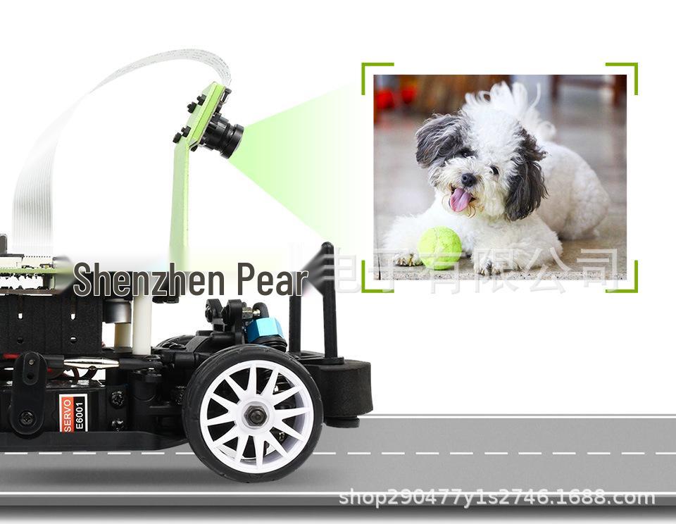 Raspberry Pi 4B Enhanced AI DonkeyCar: 4th Gen Autonomous Driving Kit