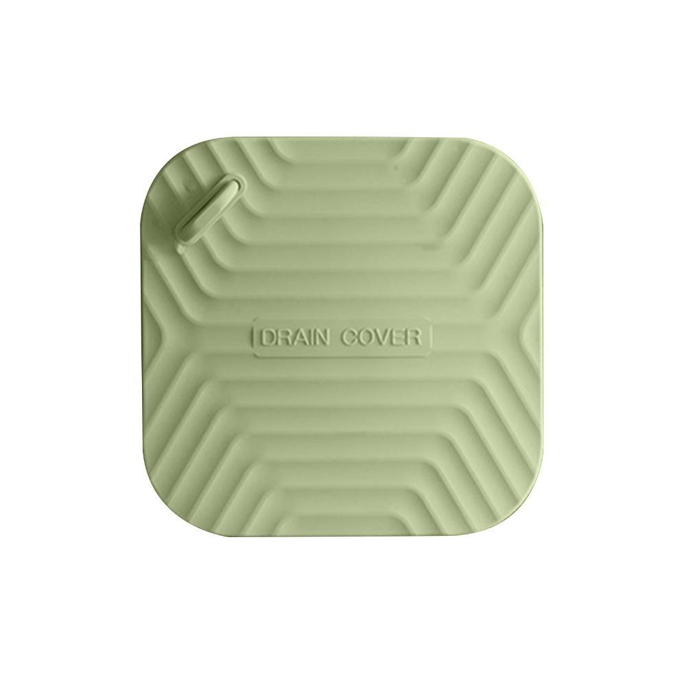 Grey, Green, Yellow, Red Anti-clog Silicone Floor Drain Cover Balcony floor drain odor blocking