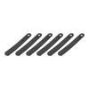 Rubberized Anti Slip Cable Ties With Double Locking Clips Secure Motorcycle Electric Vehicle Wiring Harness Vibration Proof