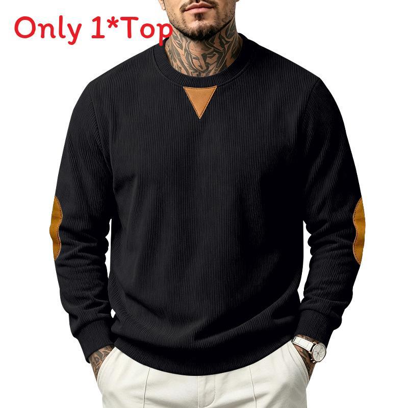Embroidered Casual Hooded Sweater For Men Outdoor Autumn Wear