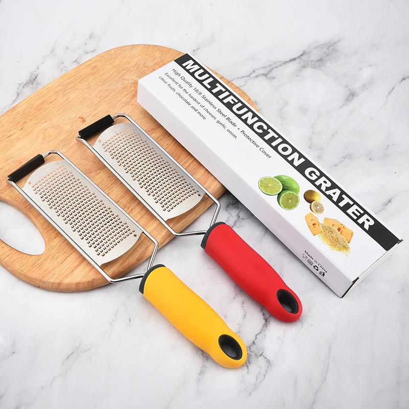 304 Stainless Steel Cheese and Lemon Grater - Kitchen Tool for Chocolate Shavings