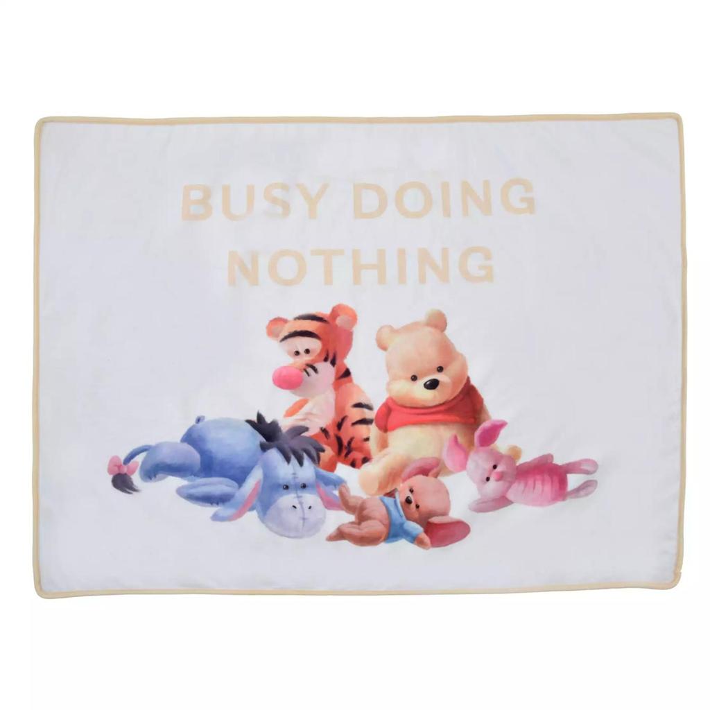 Disney Pooh & Friends Blanket with Plush doll ( NUIGURUMI ) Japan NEW