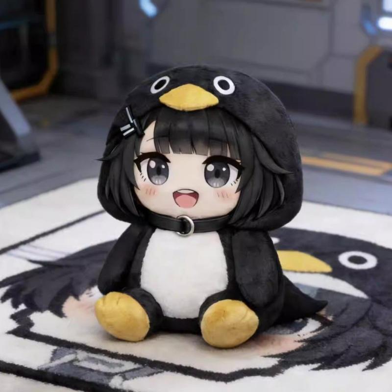 Gugu Gaga Penguin Doll Cartoon Anime Peripheral Plush Toy Desktop Decoration Collection Cotton Doll Gugu Gaga Penguin Keychain