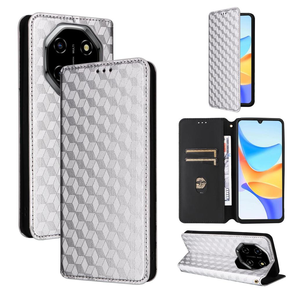Flip Cover for Blackview Shark 6 / Oscal Tiger 8 PU Leather Full-Body Protection [RFID Blocking] Phone Cases