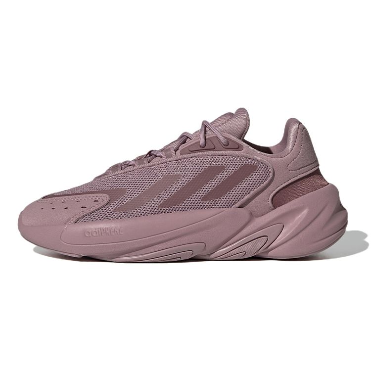 Adidas Originals Ozelia J Non-Slip Wear-Resistant Low-Top Sports Casual Shoes Kids Sneakers Purple Red GW3322