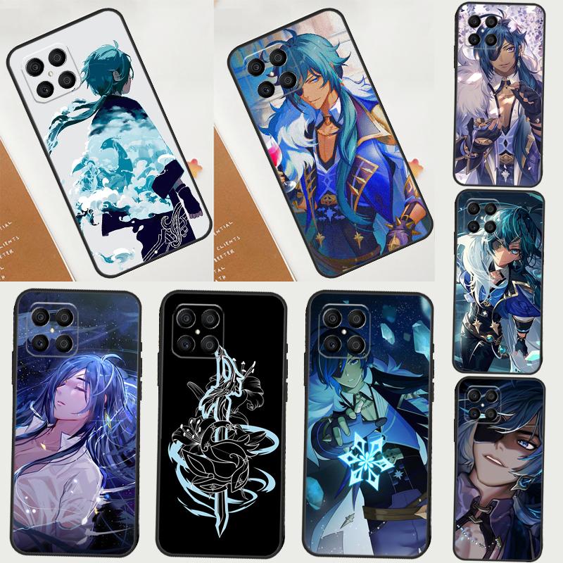 Genshin Impact Kaeya For Huawei P50 Pro P40 P30 P20 Lite Nova 9 5T P Smart 2021 Case For Honor X8 X7 X9 50