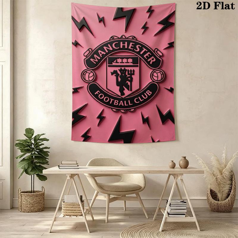 Manchester Football Club Logo Threepiece Set 1 Duvet Cover 2 Pillowcase Without Core Duvet Cover And Pillowcase Christmas Birthday Gift