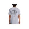 Under Armour Curry Verbiage Graphic Print Crew Neck T-Shirt Men Tops Steel 1387110-035