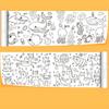 Blank Coloring Pages Children'S Drawing Scroll Color Filling Paper Scroll Children Drawing Roll