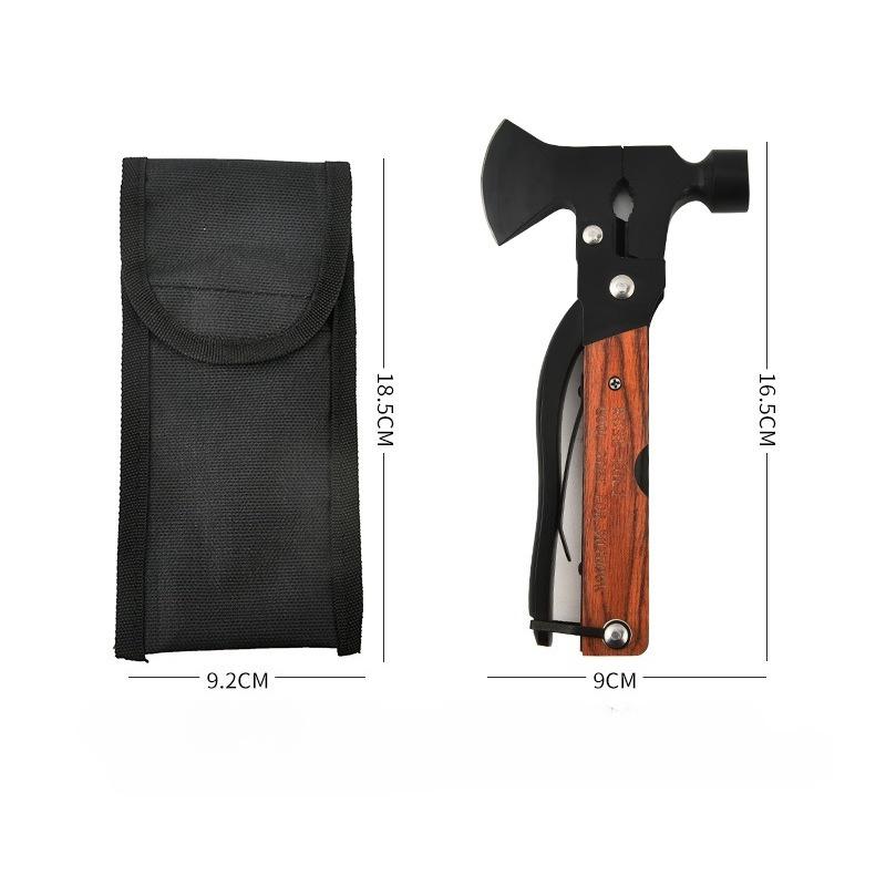 13 In One Multifunctional Axe Hammer for Household Use Sturdy and Durable Portable and Portable Carrying EDC Hand Tools
