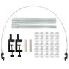 Table Balloon Arch Kit 10-section Adjustable Balloon Display Column Stand with Base Reusable Backdrop Party Supplies