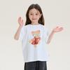 Yun'er Ma Girls' Cartoon Print Cotton T-Shirt