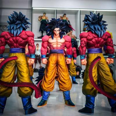 Dragon Ball Z Ssj4 Goku Figure Replace Head Super Saiyan 4 Goku Action Figures Collection Mode Toys Gifts