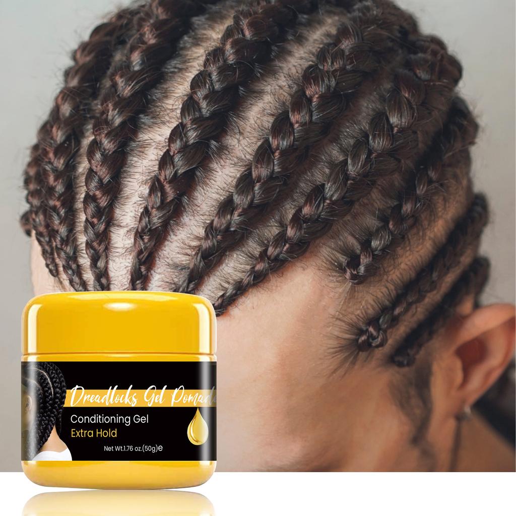 Dreadlocks Hair Gel Wax Long Lasting, Dreadlocks From Falling Out, Moisturizes, Provides Natural And Styling Benefits.