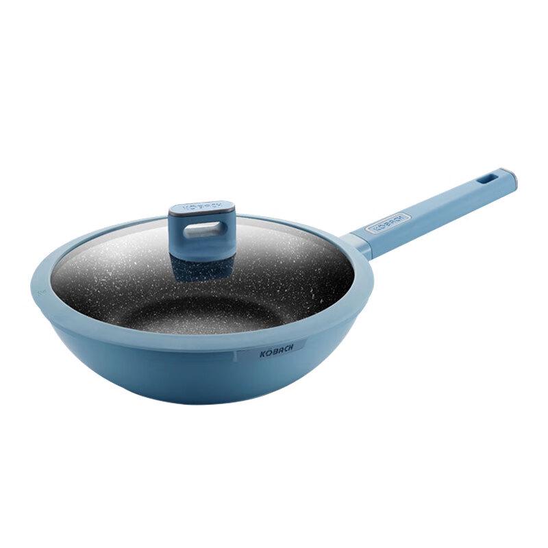 Kangbahe Qinghua Blue Non-stick Wok