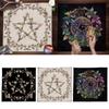 Divinations Tablecloth Pentagrams Astrologys Tarots Tablecloth Altars Cloth