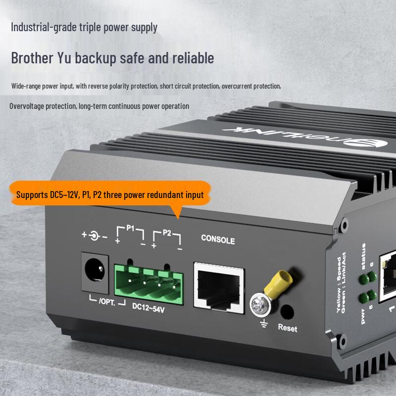 netLINK HTB-6000 Managed Industrial Gigabit Ethernet Switch