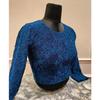 Women Round Neck Full Sleeves Blouse Indian Beautiful Party Wear Readymade Choli