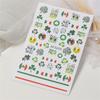Saint Patrick’s Day Nails Art Stickers Green Shamrock Nails Decals Adhesive Nail Sticker Nails Art Decoration