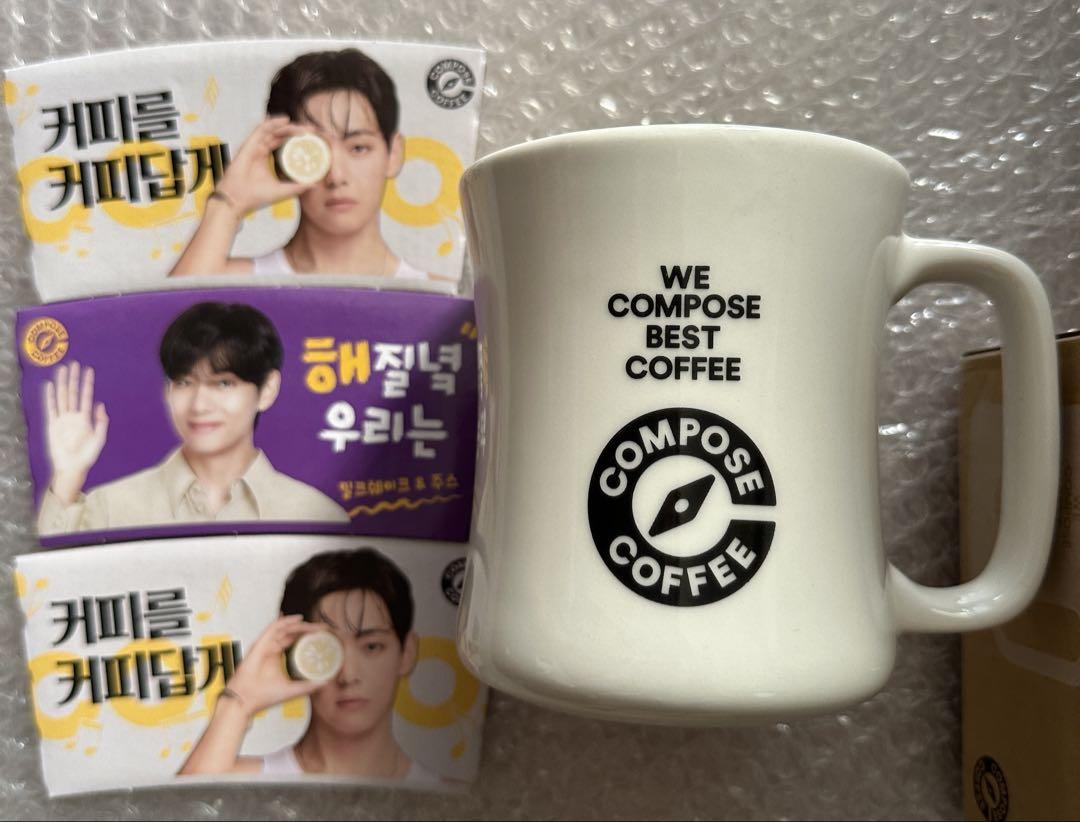 

[Б/У] Кружка для кофе BTS V Compose