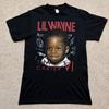 T-shirt de tournée Lil Wayne Tha Carter VI Homme Taille Moyenne Noir Lyfe Rap Hip Hop T-shirt Tyga T-shirt Unisexe