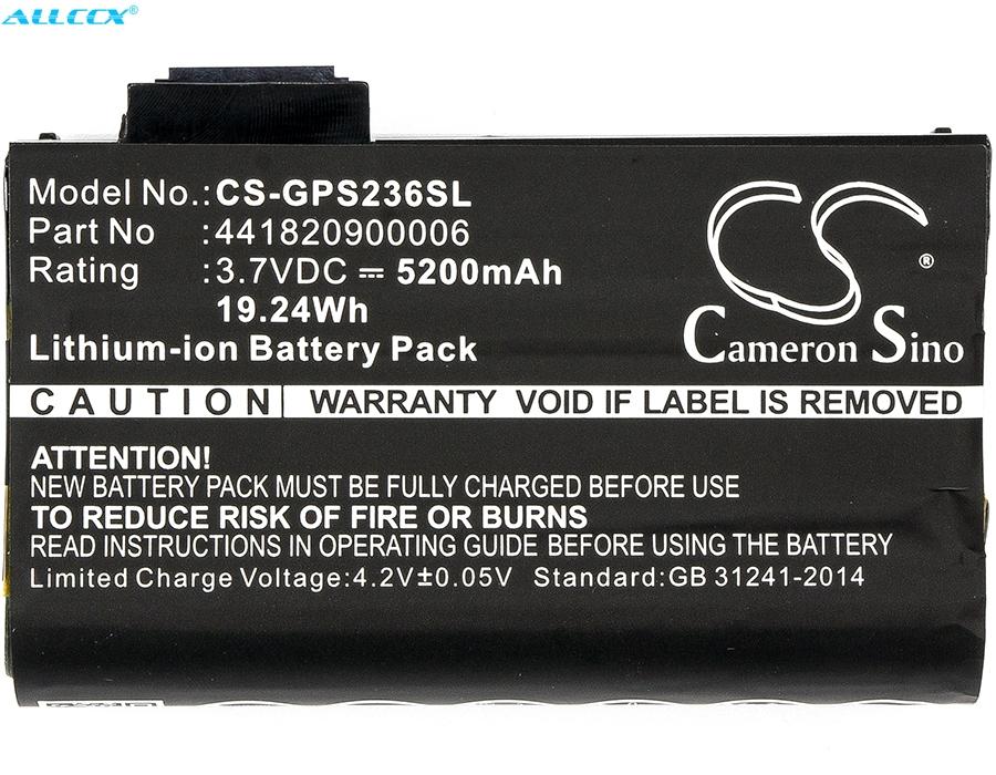 

Аккумулятор Cameron Sino 5200 мАч для сканера штрихкода 441820900006 для AdirPro PS236B, для Getac PS236, PS336, для Nautiz X7