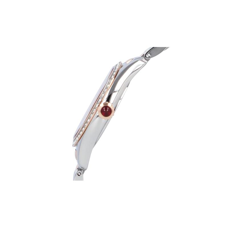 SEIKO 50m Waterproof Quartz Steel Strap 29mm Women's Watch White Dial SUR542P