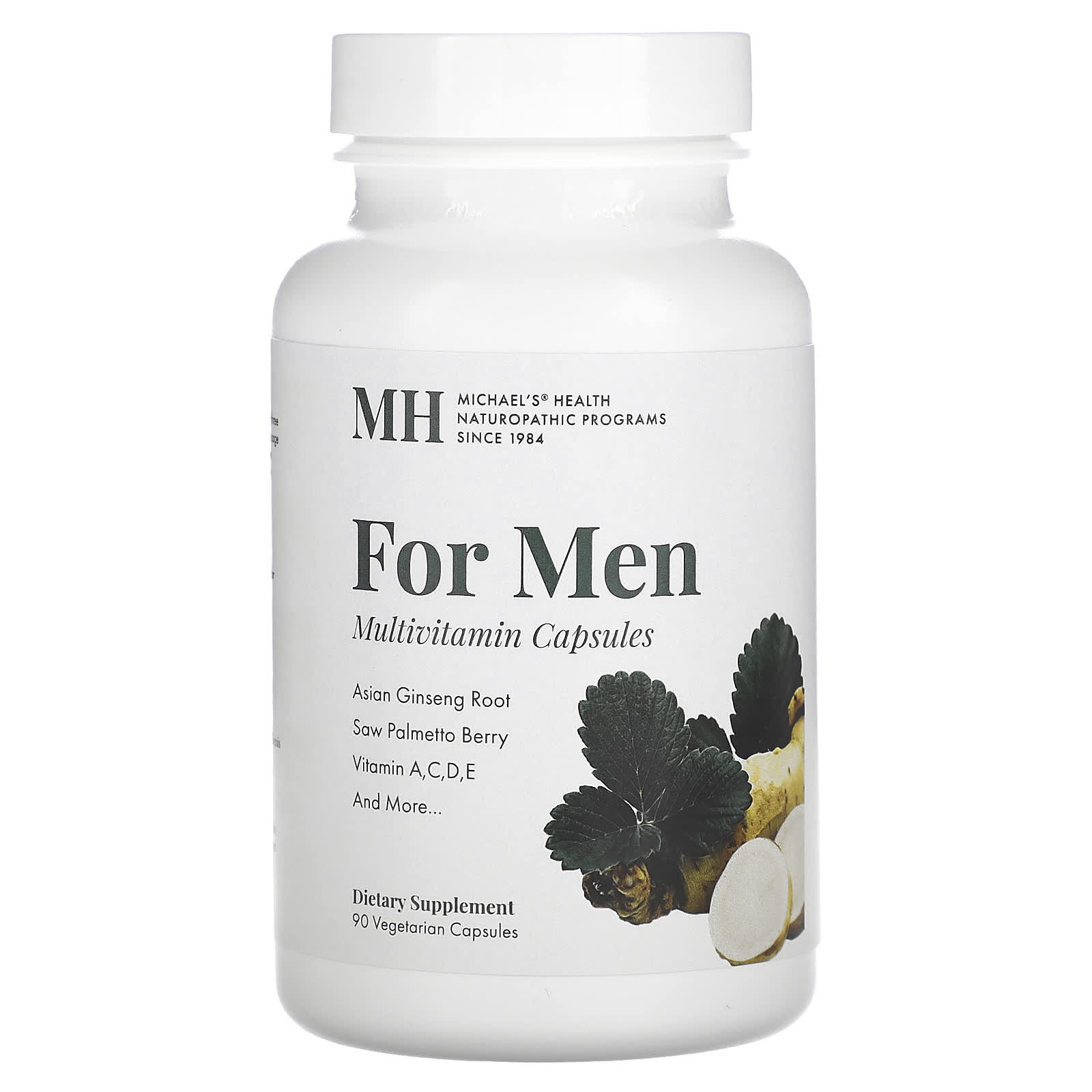 

Michael s Naturopathic, Men s, Multivitamin Capsules, 90 Veggie Capsules
