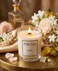 soy candle with a wooden wick + JADORE