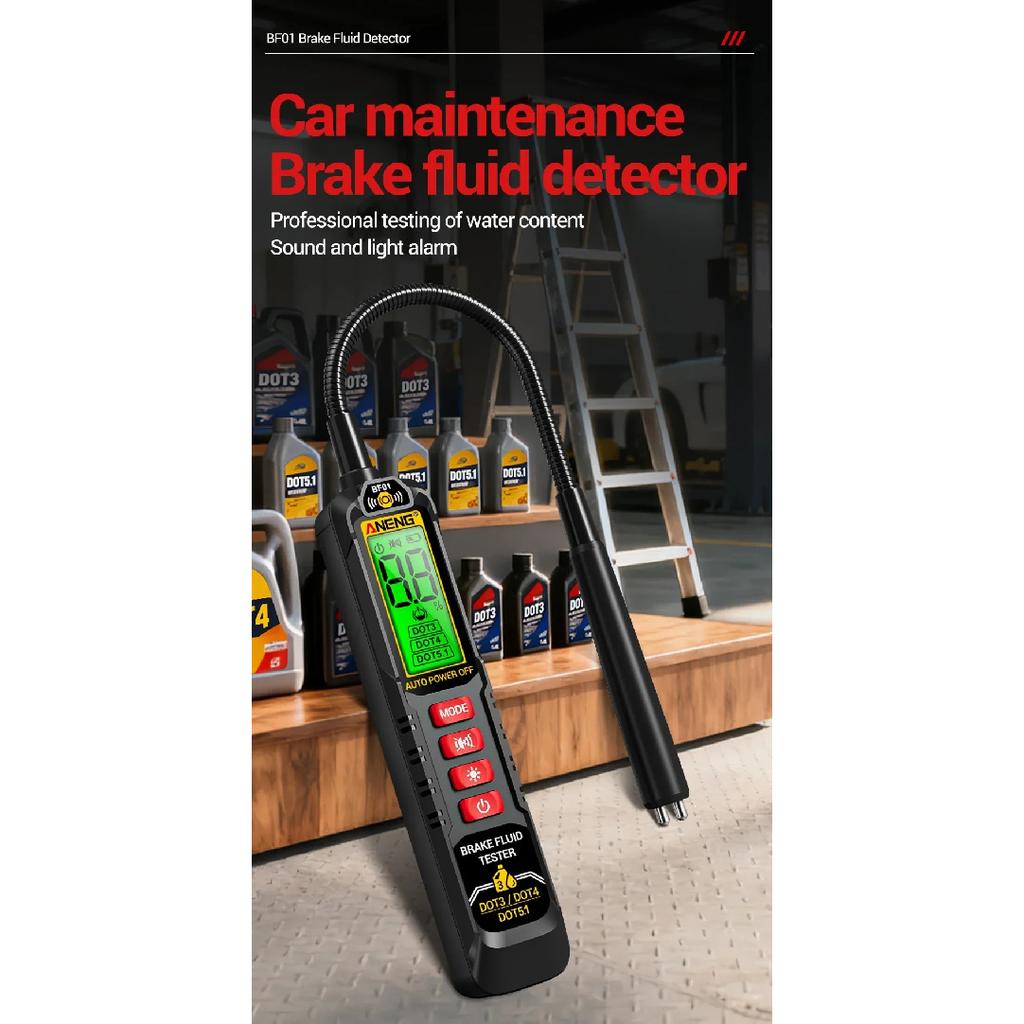 Brake Fluid Tester Oil Quality Check Detector ANENG BF01 Universal Brake Liquid Digital Vehicle Auto Brake Oil Tester Tools
