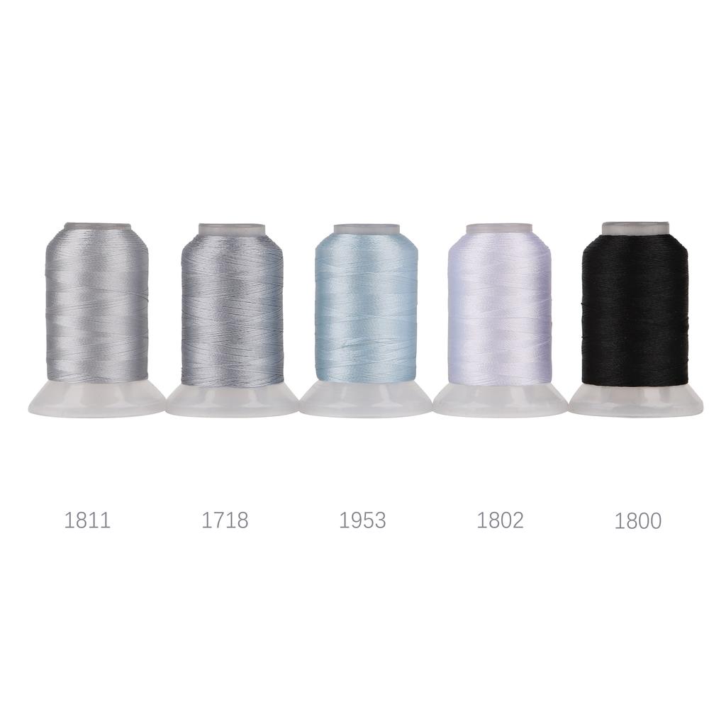 80 New Madeira Colors Set Premium 40WT Polyester Embroidery Thread 500M Each Spool Brother Babylock Janome Singer Home Machines