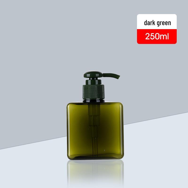 Travel Refill Pump Bottles for Lotion, Shower Gel, Shampoo, and Hand Sanitizer - Square Design, Empty and In Stock