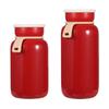 300/400ml 304 Stainless Steel Mini Vacuum Flask, Portable Insulated Milk Bottle with Handle for Daily Use