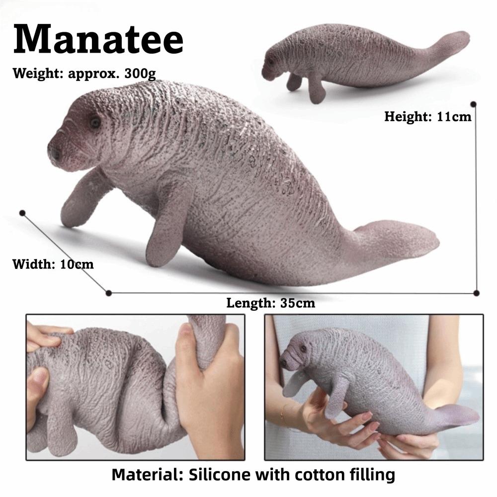 Large Size Ocean Animals Action Figures Great White Shark Model  Ocean Animal Simulation