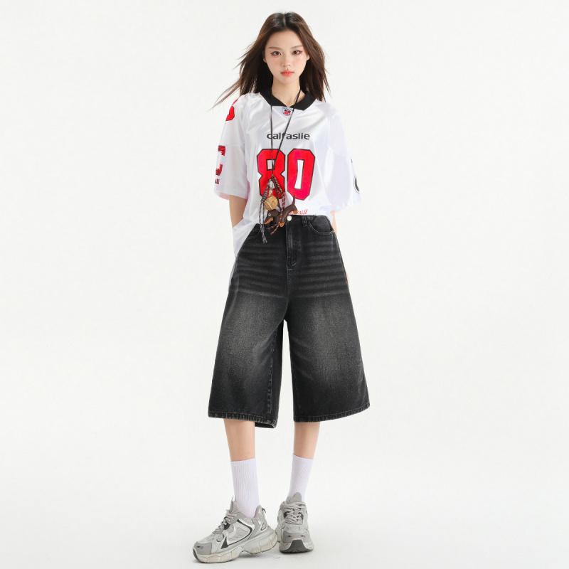 

Women s 7/8 Wide-Leg Jeans 2026 Vintage High-Waisted Slimming Loose Pleated Pants XS