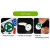 56Pcs/Set Eye-catching Compact Premium Wide Application Road Traffic Sign Kit Children Toy