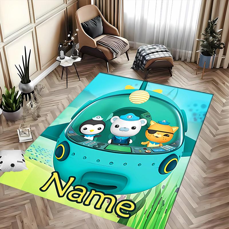 Custom personalization Octonauts Area Rug - Perfect For Kitchen, Bathroom,Laundry Room Decor Large Size Available,Gift All Seasons