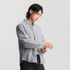 Lee Men's Striped Long-Sleeve Shirt with Embroidered Logo