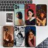 Beliebte schwarze Softcase-Handyhülle von G-gracie Singer und A-abrams für iPhone 16, 15, 14, 13, 11, 12, 17 Pro Max, Mini Plus