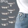 6/8Pcs Metal DIY Accessories Corset Brooch Clothing Leak Proof Fashion Women